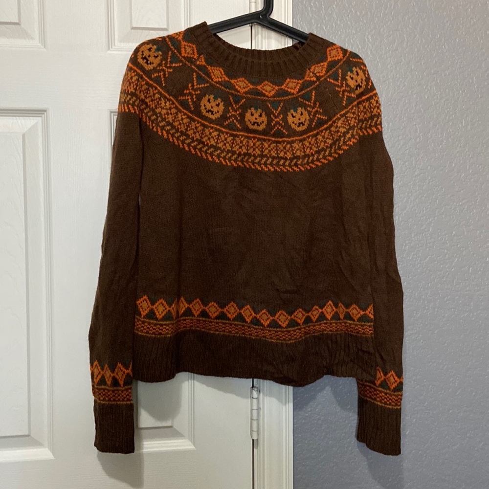 Kiel James Patrick Pumpkin Wool Sweater